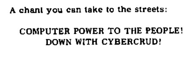 white box with black text quote